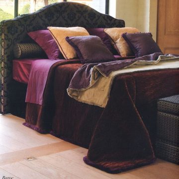 LIQUID KYOTO_color Copper_Bed Cover with Tying the Knot pillows1_preview
