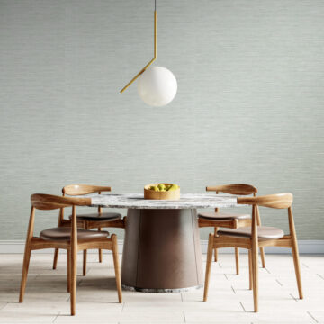 Interior Dining Room Wallpaper Mockup