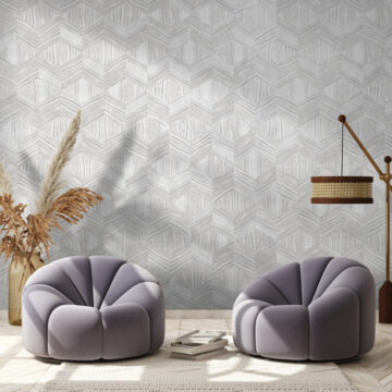 mock up poster frame in modern interior background, scandinavian style, 3D render