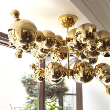 BUBBLES GOLD chandelier-4