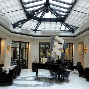 OCEANIDE wall sconces - Le Burgundy Hotel Paris
