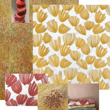 Moodboard 1 FLOWERS collection KarinSajo 2021