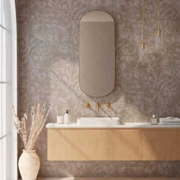Cubist Limestone Bathroom 2