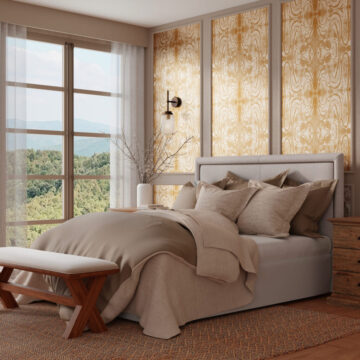 Lava Lamp Golden Hour Bedroom 2
